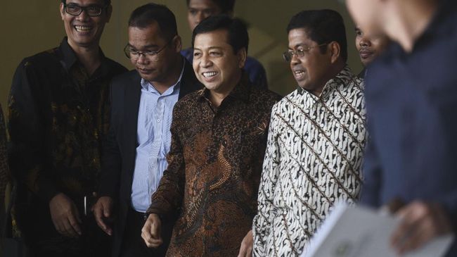 Hakim Undur Praperadilan Novanto
