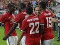 FOTO: Derby Manchester di Houston Jadi Milik MU
