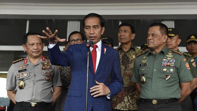 Jokowi Beri Wejangan agar Polri Jaga Stabilitas Pangan