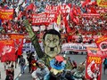 Jelang Laporan Tahunan Duterte, Demonstran Turun ke Jalan