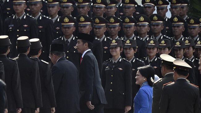 Jokowi Minta Lulusan Akademi TNI dan Polri Jaga Intergitas