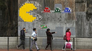 Karya Seniman Invader Jadi Incaran Pencuri di Paris