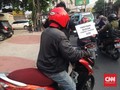 Menguntit Patroli Pejalan Kaki Sterilkan Trotoar Jakarta