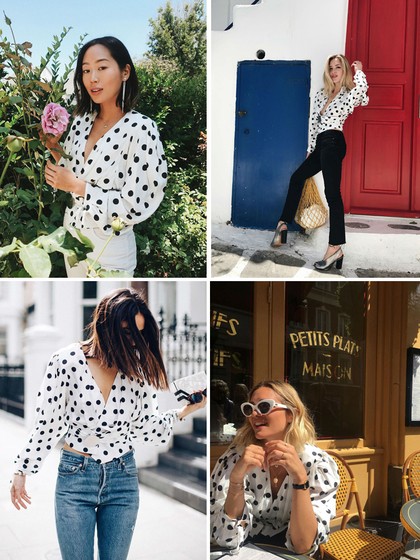 Stylish dengan 5 Atasan Polka-dot Seperti yang Tren Dipakai Selebgram Stylish dengan 5 Atasan Polka-dot Seperti yang Tren Dipakai Selebgram