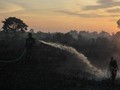 Lereng Taman Nasional Gunung Ciremai Kuningan Terbakar
