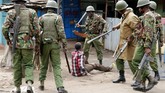 Setidaknya satu orang lainnya ditembak mati di Kisii, sekitar 300 kilometer dari Nairobi. (Reuters/Thomas Mukoya)