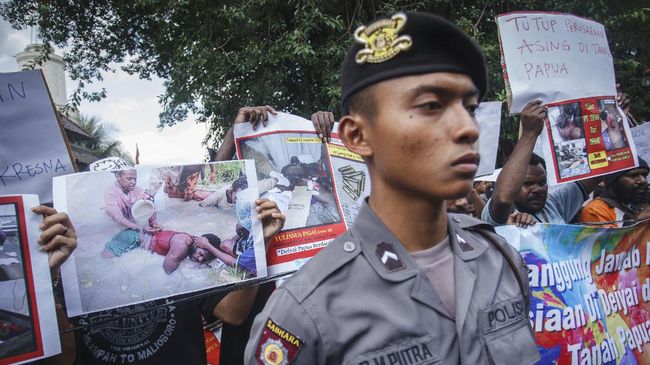 Penembakan di Deiyai, Empat Polisi Divonis Minta Maaf