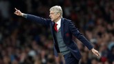 Kemenangan atas Leicester City membuat Arsenal untuk sementara berada di puncak klasemen Liga Primer dengan koleksi tiga poin. (Action Images via Reuters/Paul Childs)