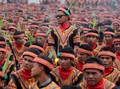 Pesta 10 Ribu Penari Saman Pecahkan Rekor MURI