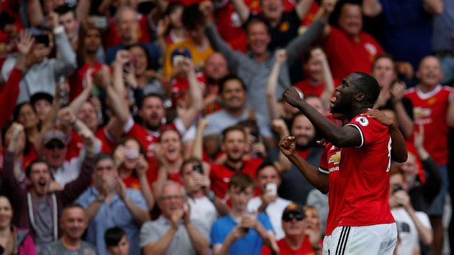 Babak I: Lukaku Bawa MU Unggul 1-0 atas West Ham
