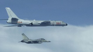 China Kerahkan Pesawat Pengebom Nuklir ke Laut China Selatan