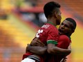 Timnas Indonesia U-22 vs Malaysia Imbang di Babak Pertama