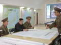 Foto Kim Jong-un Ungkap Rencana Serangan Rudal Korut