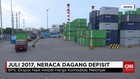 Juli 2017, Neraca Dagang Defisit