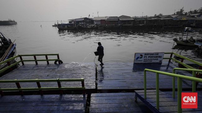 Asa Kecil Warga Kampung Nelayan Cilincing di Pemilu 2019
