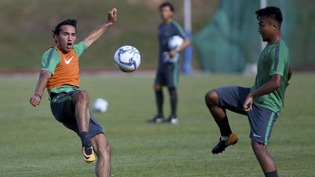 Dua Pemain Timnas Indonesia Cedera Ringan