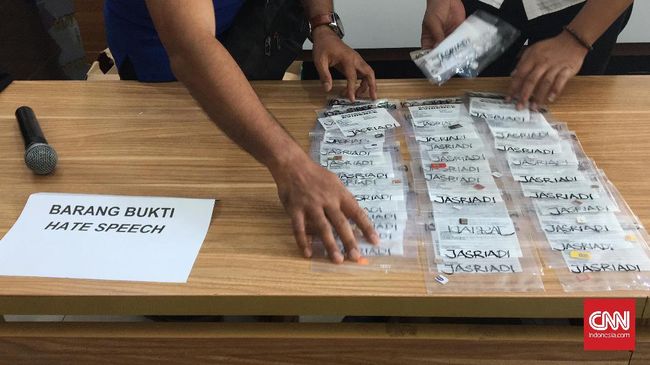 Polri Kirim Ulang Berkas Kasus Saracen ke Kejaksaan