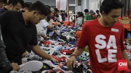 Antrean Mengular di Nike Bazaar Bukti Daya Beli Masih Kekar