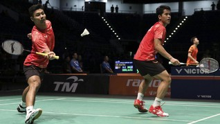 Hasil Kejuaraan Dunia: Berry/Hardianto Gagal Lolos 16 Besar