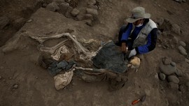 FOTO: Jejak Ratusan Tahun Pekerja China di Piramida Peru