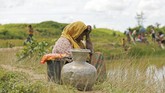 Kekerasan ini menjadi eskalasi terbaru dalam konfllik yang sudah menghantui Rakhine sejak Oktober lalu, ketika serangan serupa memicu operasi militer brutal yang disertai pelanggaran hak asasi manusia berat. (Reuters/Mohammad Ponir Hossain)