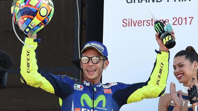 Valentino Rossi Menjadi Anutan Pebalap Senior F1