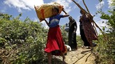 Korban jiwa dalam bentrokan tersebut sebagian berasal dari kelompok militan, ditambah 12 orang anggota pasukan keamanan dan sejumlah warga sipil. (Reuters/Mohammad Ponir Hossain)