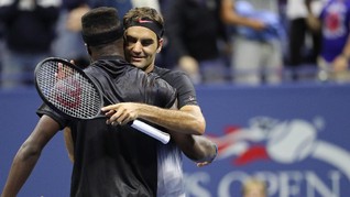 Federer Dibuat Deg-degan di Babak Pertama AS Terbuka