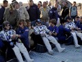 FOTO: Momen Haru Tiga Astronaut 'Mudik' ke Bumi