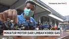 Kreasi Narapidana Ubah Limbah Korek Gas Jadi Motor
