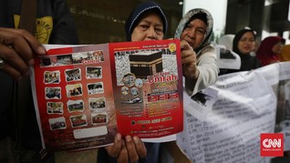Ratusan Jemaah Laporkan Bos Abu Tours ke Bareskrim Polri