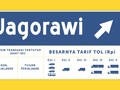 Besok, Tarif Satu Pintu Jalan Tol Jagorawi Berlaku