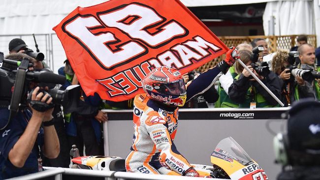 Jelang MotoGP San Marino, Marquez Kesal dengan Suporter Rossi