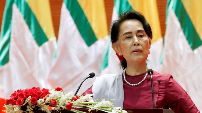 Tak Bahas Peran Militer di Pidato Rohingya, Suu Kyi Dikritik