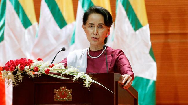 Soal Rohingya, Dewan HAM PBB Desak Suu Kyi Mundur