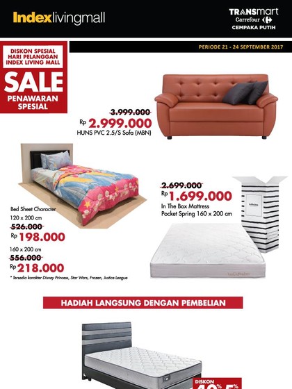 Diskon Mulai dari Sofa Hingga Matras di Index Living Mall Diskon Mulai dari Sofa Hingga Matras di Index Living Mall