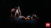 CanDoDance tampil di preview Gala Ballet ke-2 sehari sebelum sehari pentas berlangsung. Gala Balet ke 2 ini sudah berlangsung sejak Juni 2017 dan melahirkan dua Proses kolaborasi karya terbaru berjudul CanDoDance yang melibatkan sejumlah penari tuna rungu Indonesia. (CNN Indonesia/ Hesti Rika)