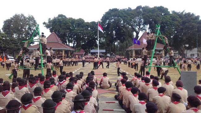 Netizen Kenang Masa Lalu Jadi Anak Pramuka