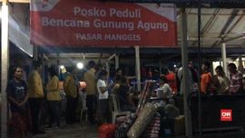 VIDEO: Tenda Disiapkan untuk Pengungsi Gunung Agung