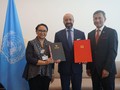 RI-Singapura Serahkan Perjanjian Batas Maritim ke PBB