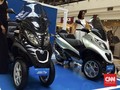 Skuter Premium Roda Tiga Piaggio Mengaspal, Dijual Rp280 Juta