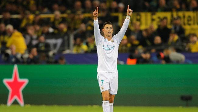 Ada 10 Gelar untuk Ronaldo di Musim 2017/2018