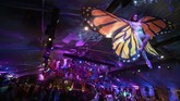 Salah satu pesta paling terkenal di Playboy Mansion adalah Midsummer Night's Dream Party yang digelar setiap Sabtu pertama bulan Agustus. (Charley Gallay/Getty Images for Playboy/AFP)