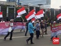 Polisi Blokade Tujuh Bis Massa Aksi 299 asal Tangerang