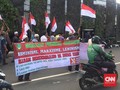 Orator Aksi 299 di Tugu Tani Ditinggal Pergi Saat Orasi