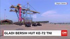 Gladi Bersih Perayaan HUT Ke-72 TNI