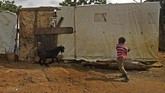 Pemberontakan ekstremis Boko Haram yang dimulai pada 2009 lalu di timur laut Nigeria telah membawa maut pada tak kurang 10 ribu jiwa dan memaksa dua juta orang mengungsi. (ANTARA Foto/Fanny Octavianus)