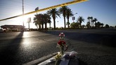 Presiden Donald Trump pun diagendakan berkunjung ke Las Vegas untuk menenangkan para warga. (Reuters/Chris Wattie)