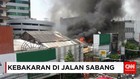 Kebakaran di Jalan Sabang