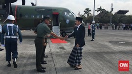 Jokowi Terbang ke Sumenep 'Sowan' dengan Ulama